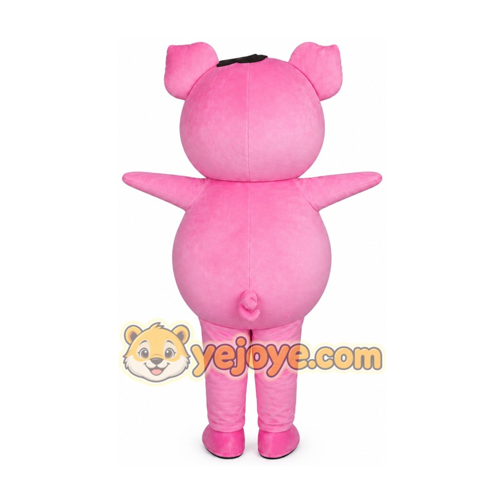 Pig Mascot Costume for Adults Custom Logo Party Character Suit