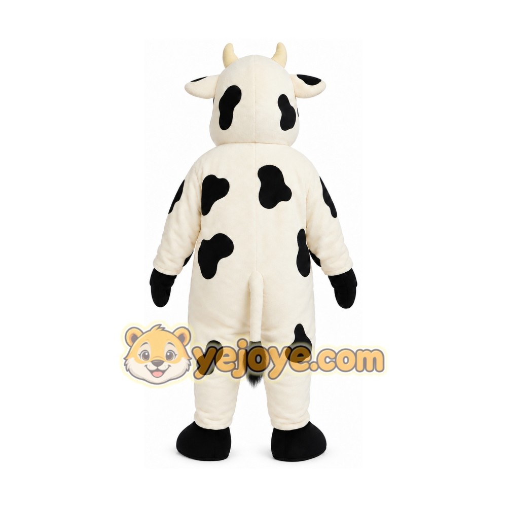 Cow Mascot Costume for Adults Custom Logo Party Character Suit