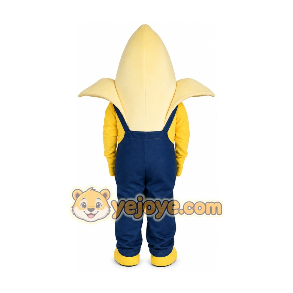 Banana Mascot Costume for Adults Custom Logo Party Character Suit Banana Mascot Costume for Adults Custom Logo Party Character Suit