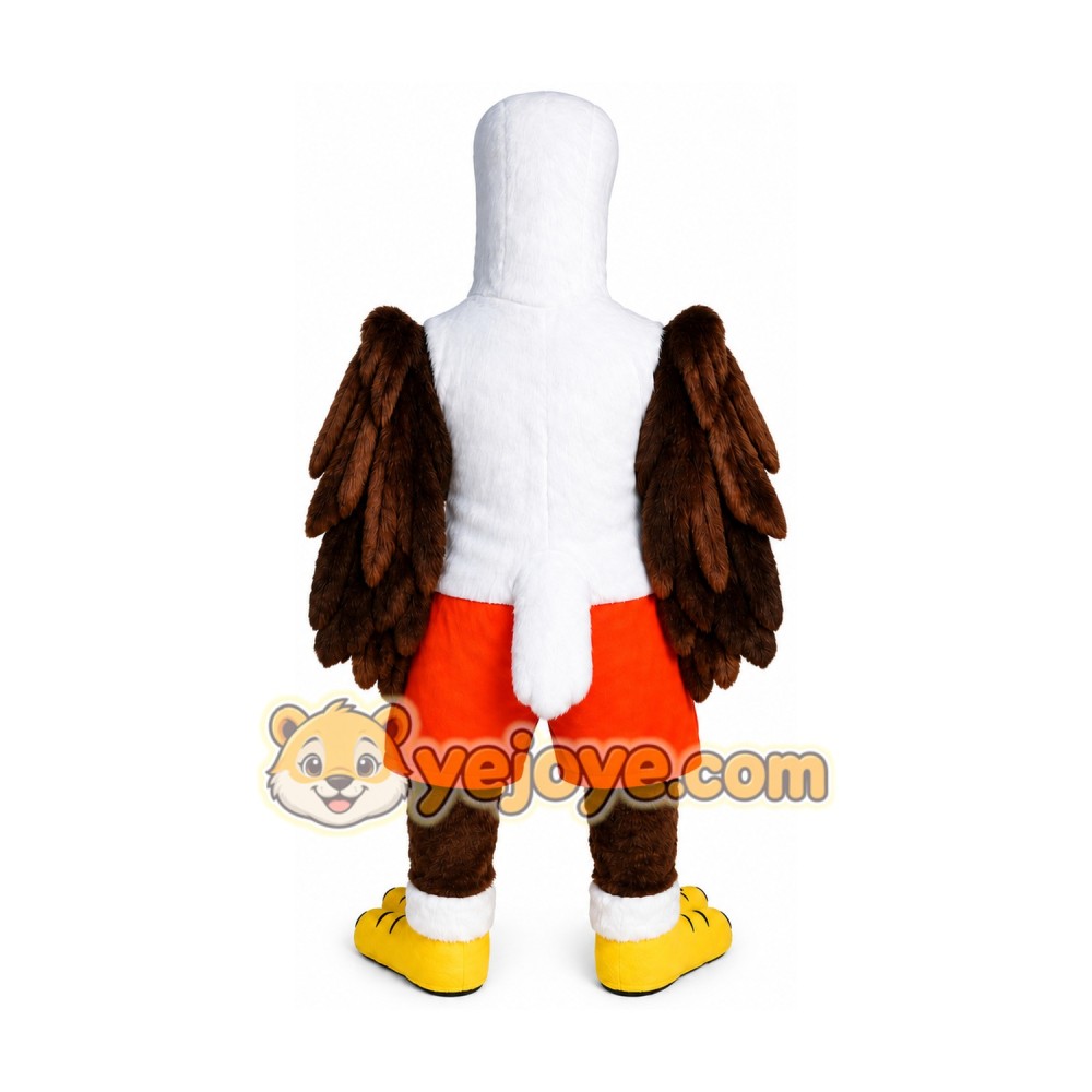 Eagle Mascot Costume for Adults Custom Logo Party Character Suit