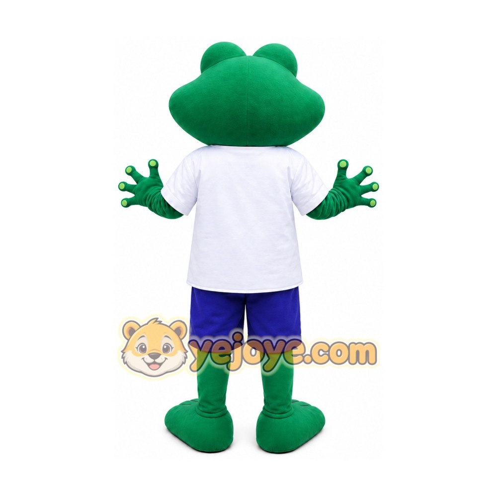 Frog Mascot Costume for Adults Custom Logo Party Character Suit Frog Mascot Costume for Adults Custom Logo Party Character Suit