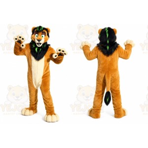 Lion Mascot Costume for Adults Custom Logo Party Character Suit
