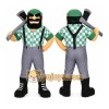 Strongman Mascot Costume for Adults Custom Logo Party Character Suit Strongman Mascot Costume for Adults Custom Logo Party Character Suit