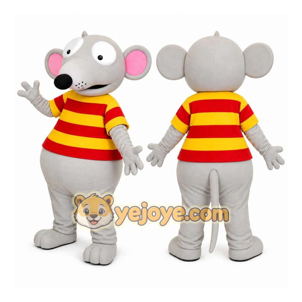 Mouse Mascot Costume for Adults Custom Logo Party Character Suit Mouse Mascot Costume for Adults Custom Logo Party Character Suit