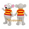 Mouse Mascot Costume for Adults Custom Logo Party Character Suit Mouse Mascot Costume for Adults Custom Logo Party Character Suit