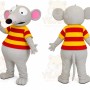 Mouse Mascot Costume for Adults Custom Logo Party Character Suit