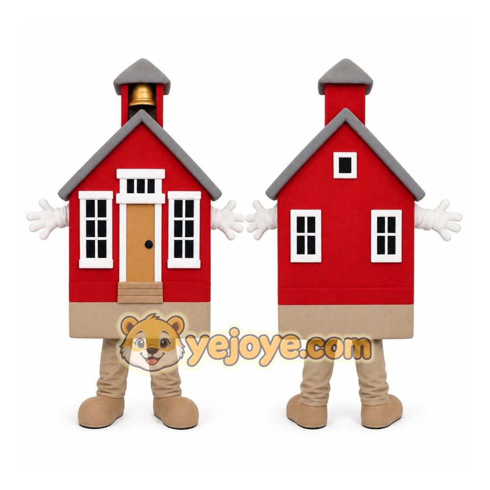 House Mascot Costume for Adults Custom Logo Party Character Suit House Mascot Costume for Adults Custom Logo Party Character Suit