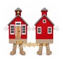 House Mascot Costume for Adults Custom Logo Party Character Suit