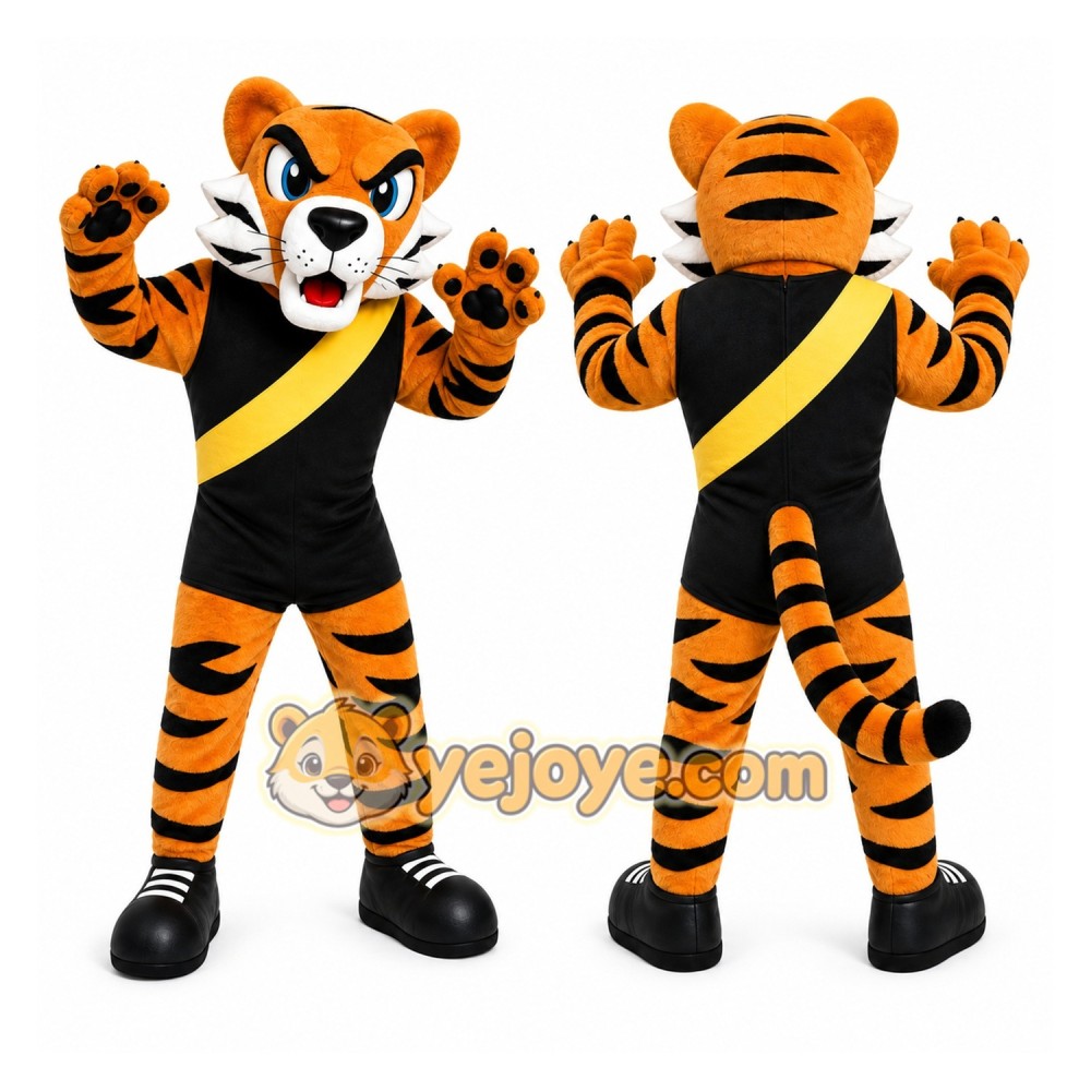 Tiger Mascot Costume for Adults Custom Logo Party Character Suit Tiger Mascot Costume for Adults Custom Logo Party Character Suit