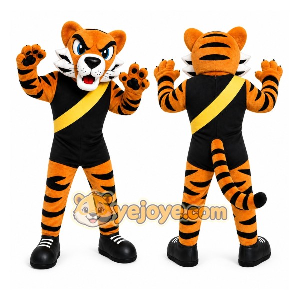 Tiger Mascot Costume for Adults Custom Logo Party Character Suit