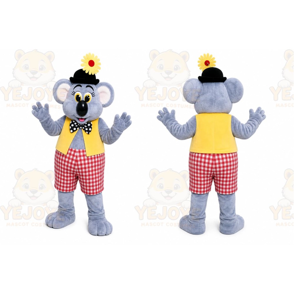Koala Mascot Costume for Adults Custom Logo Party Character Suit