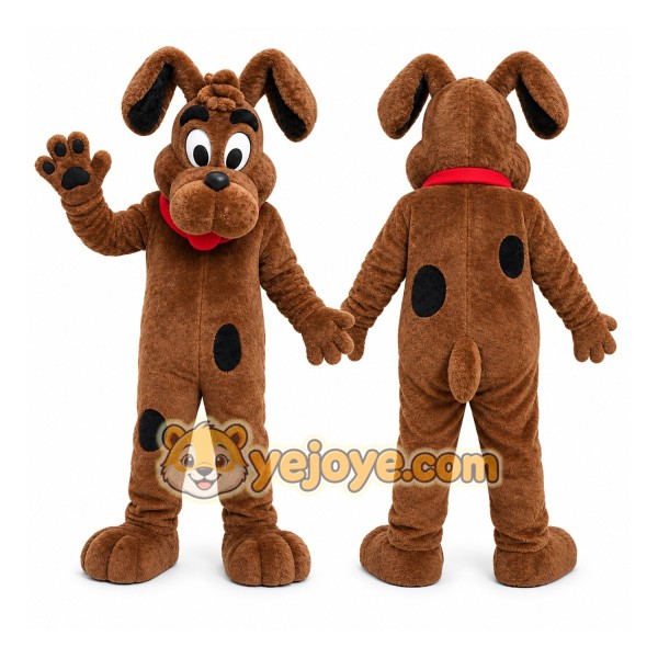 Dog Mascot Costume for Adults Custom Logo Party Character Suit