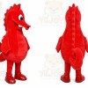 Seahorse Mascot Costume for Adults Custom Logo Party Character Suit