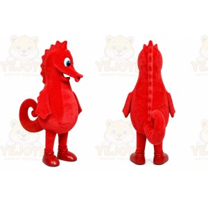 Seahorse Mascot Costume for Adults Custom Logo Party Character Suit