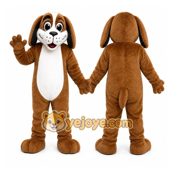 Dog Mascot Costume for Adults Custom Logo Party Character Suit