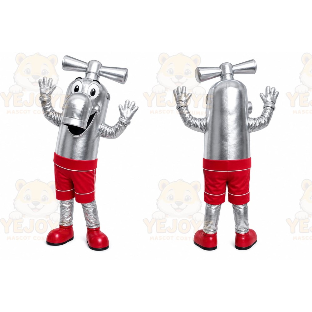 Fire hydrant Mascot Costume for Adults Custom Logo Party Character Suit
