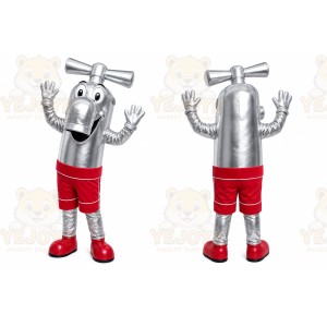 Fire hydrant Mascot Costume for Adults Custom Logo Party Character Suit