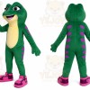 Frog Mascot Costume for Adults Custom Logo Party Character Suit