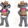 Koala Mascot Costume for Adults Custom Logo Party Character Suit