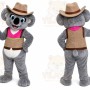 Koala Mascot Costume for Adults Custom Logo Party Character Suit