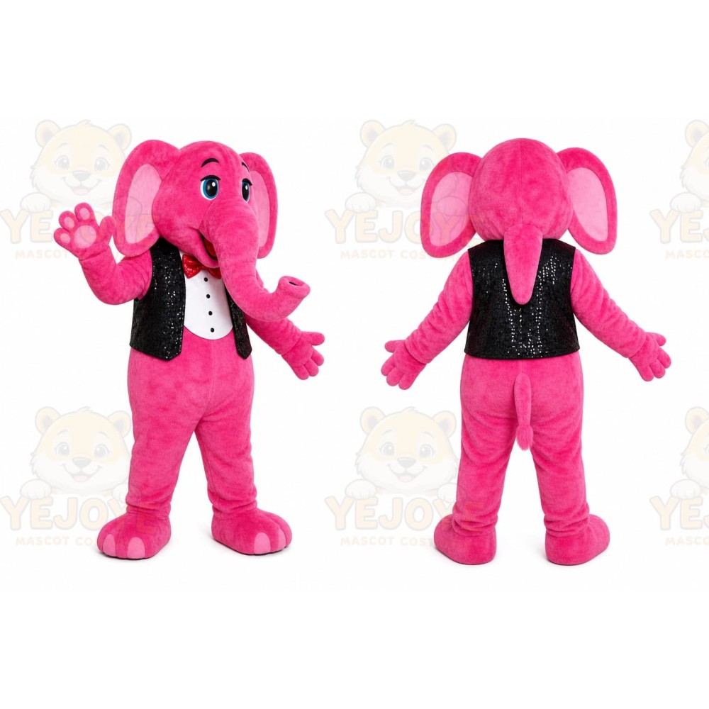 Elephant Mascot Costume for Adults Custom Logo Party Character Suit