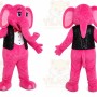 Elephant Mascot Costume for Adults Custom Logo Party Character Suit