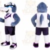 Shark Mascot Costume for Adults Custom Logo Party Character Suit