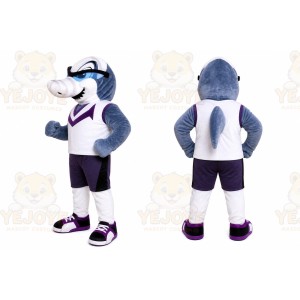 Shark Mascot Costume for Adults Custom Logo Party Character Suit