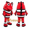 Fish Mascot Costume for Adults Custom Logo Party Character Suit