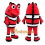 Fish Mascot Costume for Adults Custom Logo Party Character Suit