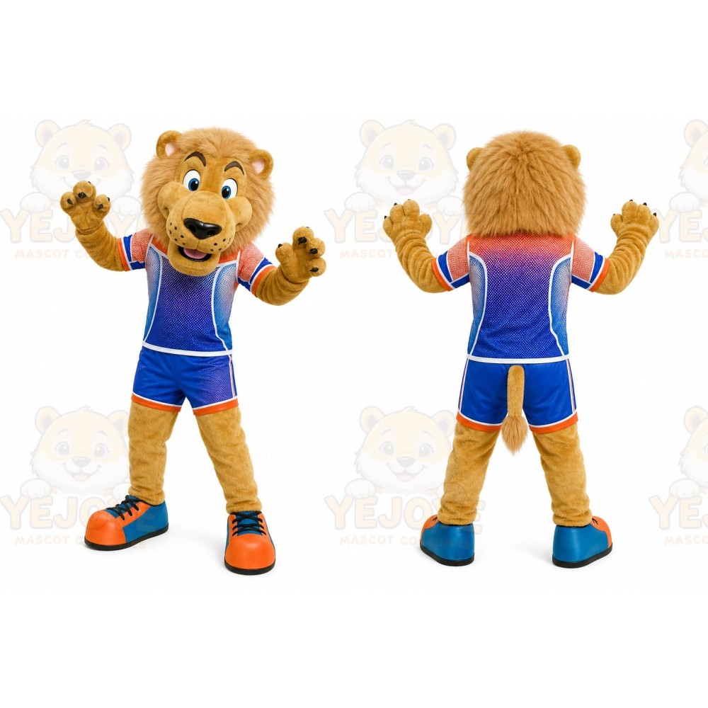Lion Mascot Costume for Adults Custom Logo Party Character Suit