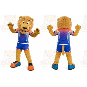 Lion Mascot Costume for Adults Custom Logo Party Character Suit