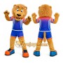 Lion Mascot Costume for Adults Custom Logo Party Character Suit