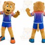Lion Mascot Costume for Adults Custom Logo Party Character Suit