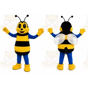 Bee Mascot Costume for Adults Custom Logo Party Character Suit