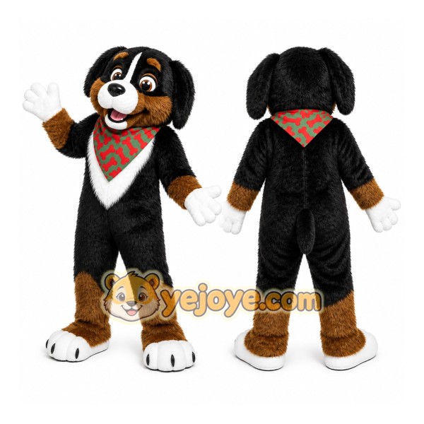 Dog Mascot Costume for Adults Custom Logo Party Character Suit