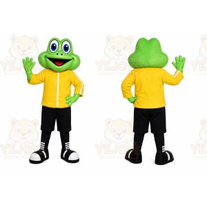 Frog Mascot Costume for Adults Custom Logo Party Character Suit