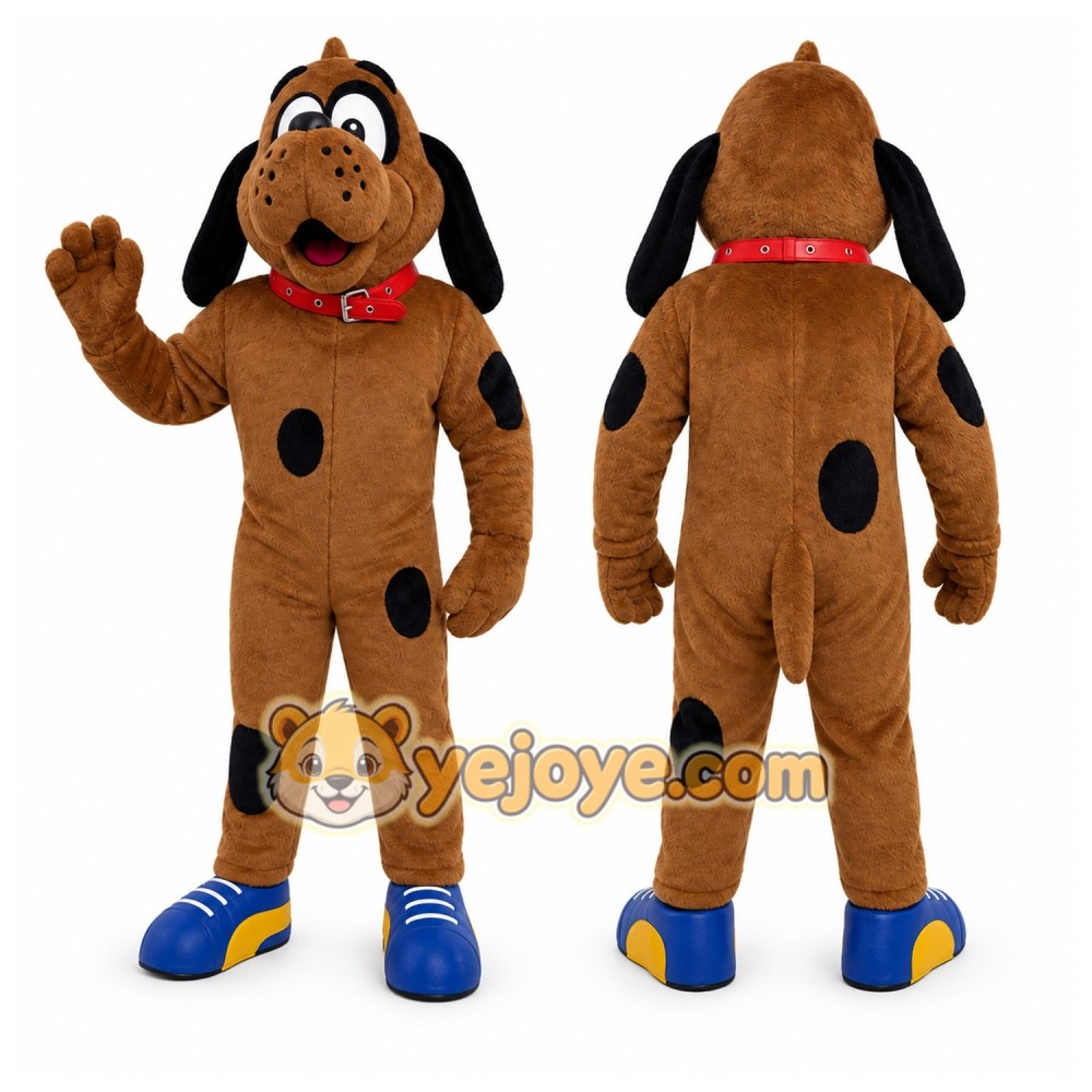 Dog Mascot Costume for Adults Custom Logo Party Character Suit