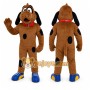 Dog Mascot Costume for Adults Custom Logo Party Character Suit