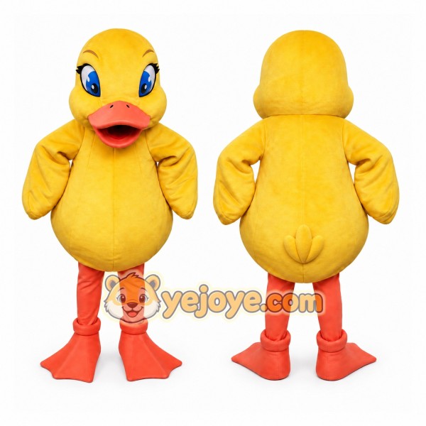 Duck Mascot Costume for Adults Custom Logo Party Character Suit