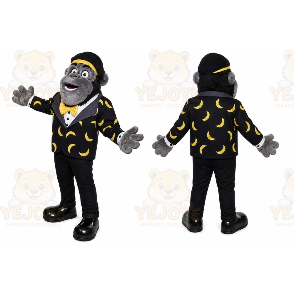 Monkey Mascot Costume for Adults Custom Logo Party Character Suit