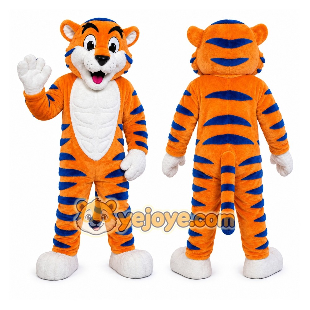 Tiger Mascot Costume for Adults Custom Logo Party Character Suit Tiger Mascot Costume for Adults Custom Logo Party Character Suit