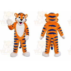 Tiger Mascot Costume for Adults Custom Logo Party Character Suit