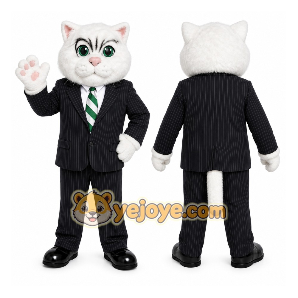 Cat Mascot Costume for Adults Custom Logo Party Character Suit Cat Mascot Costume for Adults Custom Logo Party Character Suit
