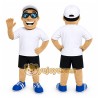Boy Mascot Costume for Adults Custom Logo Party Character Suit