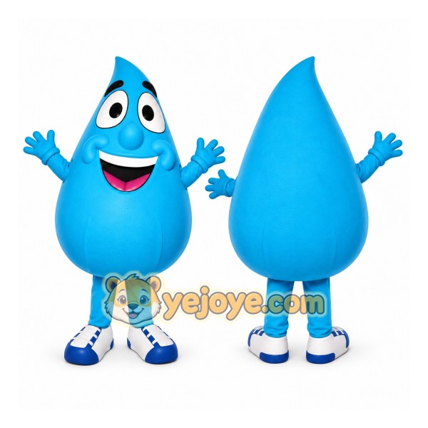 Drop Mascot Costume for Adults Custom Logo Party Character Suit