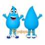 Drop Mascot Costume for Adults Custom Logo Party Character Suit
