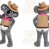 Koala Mascot Costume for Adults Custom Logo Party Character Suit