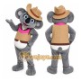 Koala Mascot Costume for Adults Custom Logo Party Character Suit
