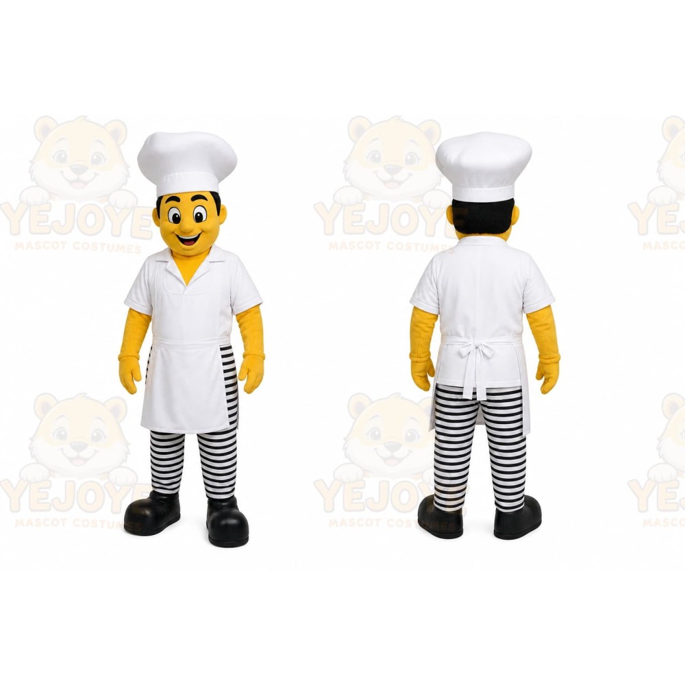 Chef Mascot Costume for Adults Custom Logo Party Character Suit